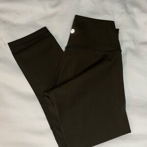 Cropped Wunder Under Lululemon leggings
